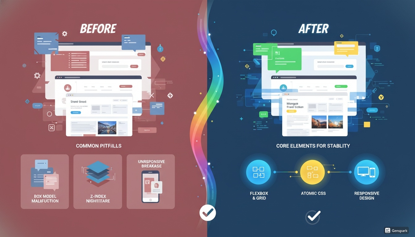【HTML/CSS入門】なぜデザインが崩れる？美しいWebサイトを作るための3つの鉄則